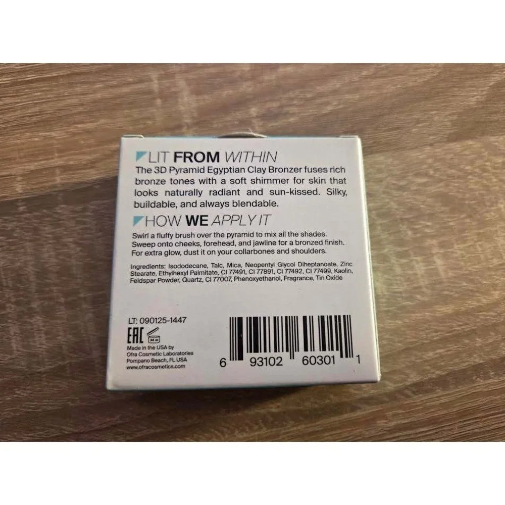 Ofra Egyptian Clay Bronzer 7g 0.25oz Sun Kissed Shimmer Glow Face‎ Makeup NEW